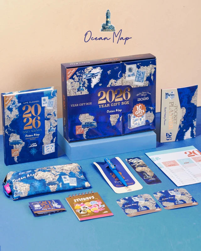 Ocean Map Year Gift Box 2026