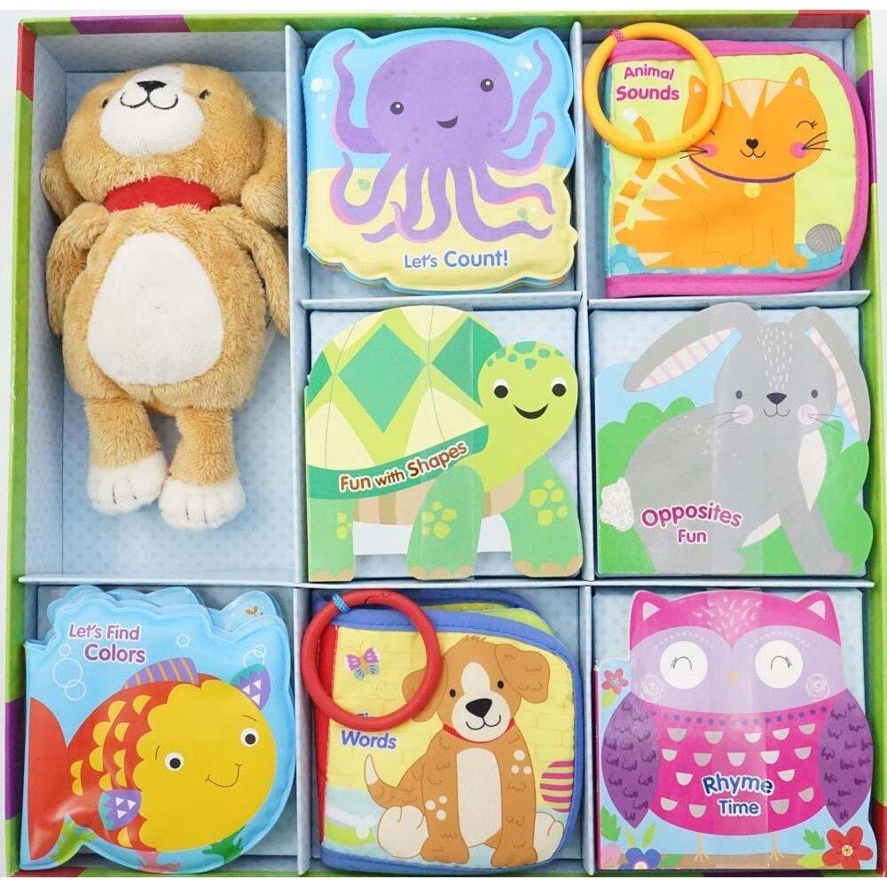 DELUXE BABY'S GIFT SET 2- ANIMAL FRIENDS